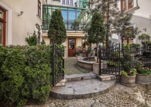 Budynek, w którym mieści się hotel