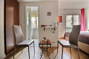 Posezení v ubytování Assia & Nathalie - Luxury B&B MARAIS