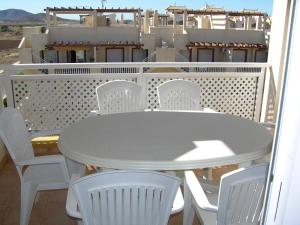 Balkon lub taras w obiekcie Ribera Beach 3 - 1208