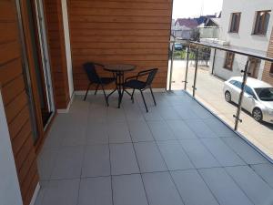 Budynek, w którym mieści się apartament