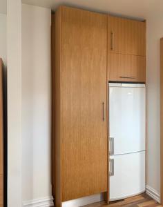 Kuchyň nebo kuchyňský kout v ubytování Mánagisting Guesthouse