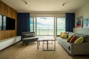 Część wypoczynkowa w obiekcie Apartos Sailor - Luxury Apartments