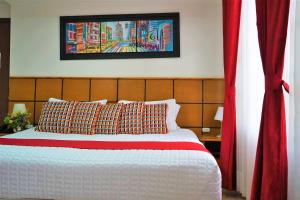 Postelja oz. postelje v sobi nastanitve Hotel Embajada Real