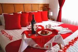 Postelja oz. postelje v sobi nastanitve Hotel Embajada Real