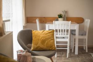 Posezení v ubytování Apartmány U Sjezdovky