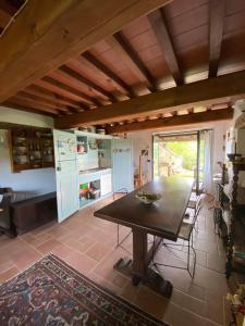 Kuchyň nebo kuchyňský kout v ubytování Agriturismo Attulaio