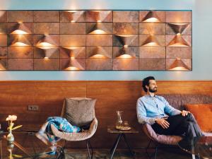 Posezení v ubytování Boutique & Design Hotel AUERSPERG