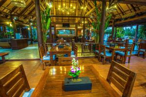 Restaurace v ubytování Belle Villa Resort, Pai