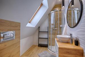 Kúpeľňa v ubytovaní Cztery Wierchy + 37 fotografií