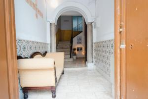 Posezení v ubytování Hostal Vidamia