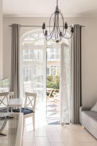 Posezení v ubytování Apartamenty w Świnoujściu