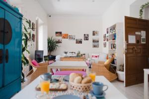 Część wypoczynkowa w obiekcie Hostal Vidamia