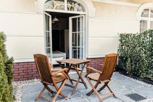 Patio nebo venkovní prostory v ubytování Apartamenty w Świnoujściu