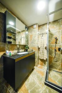 Phòng tắm tại Hotel Kraljevi Čardaci