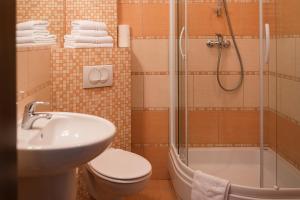 Koupelna v ubytování Apartamenty w Świnoujściu