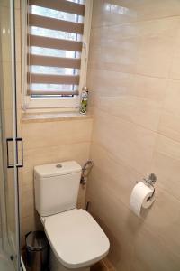 Kúpeľňa v ubytovaní Apartament Nałęczów dom pod orzechami