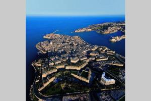 Ett flygfoto av Valletta Art House - Retro Bordello