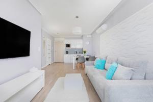 Kuchnia lub aneks kuchenny w obiekcie Apartos Sailor - Luxury Apartments