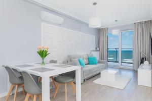 Część wypoczynkowa w obiekcie Apartos Sailor - Luxury Apartments