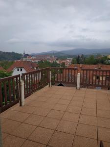 Balkón nebo terasa v ubytování Ubytování s vyhlídkou