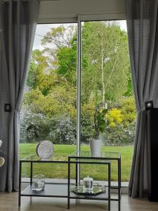 Zahrada ubytování Chambre d'hôtes Les Bruyères