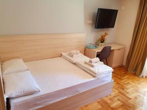 Krevet ili kreveti u jedinici u okviru objekta Apartments Pier