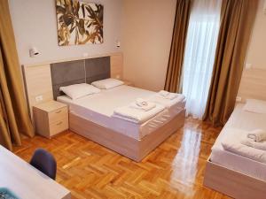 Krevet ili kreveti u jedinici u okviru objekta Apartments Pier