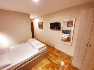 Krevet ili kreveti u jedinici u okviru objekta Apartments Pier