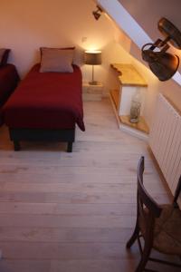 Postel nebo postele na pokoji v ubytování Chambre chez l'habitant Les Aubes du Vexin