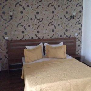 Postel nebo postele na pokoji v ubytování Pensiune Restaurant Rustic Rm Sarat