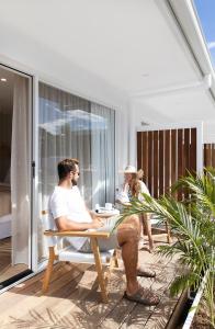Balkón nebo terasa v ubytování Loea Boutique Hotel