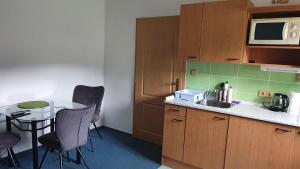 Kuchyňa alebo kuchynka v ubytovaní Apartmány EDDY