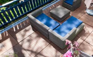Χώρος καθιστικού στο Boutique Hotel De Salon