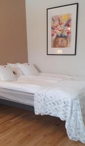 Ліжко або ліжка в номері Lofoten Home Apartment