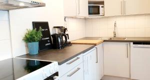 
Kjøkken eller kjøkkenkrok på Lofoten Home Apartment
