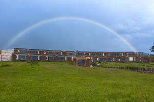 Κήπος έξω από το Hotel Altiplanico Puerto Natales