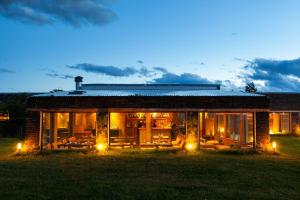Κήπος έξω από το Hotel Altiplanico Puerto Natales