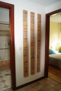 Posteľ alebo postele v izbe v ubytovaní Ria's Apartment