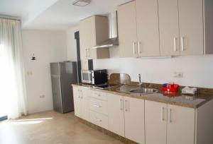 Kuchyňa alebo kuchynka v ubytovaní Apartamentos EL POSAERO Juan Mariano
