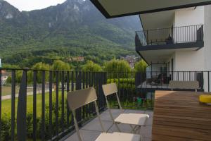 Nespecifikovaný výhled na hory nebo výhled na hory při pohledu z apartmánu