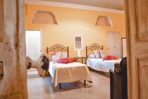 A bed or beds in a room at Casa Vacanza GICO'