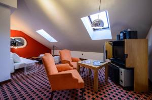 Posezení v ubytování Hotel Río Cea