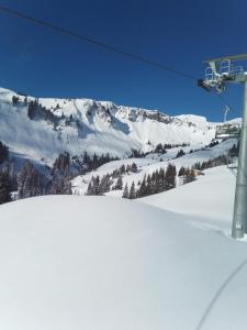 Haus Furka during the winter