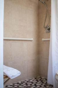 A bathroom at Riptide Oceanfront Hotel