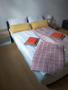 Posteľ alebo postele v izbe v ubytovaní Hostel Staromiejski