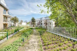 Vonkajšia záhrada v ubytovaní 3 City apartments - Syma