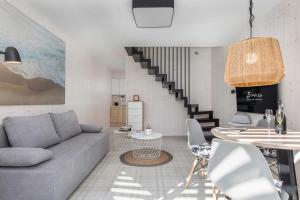 Posezení v ubytování Bianco House Apartments