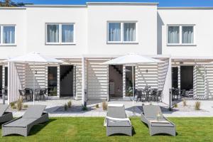 Posezení v ubytování Bianco House Apartments