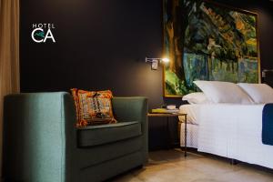 Uma área de estar em Hotel Canto das Águas - Roteiro de Charme