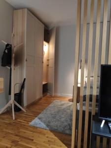 Televízia a/alebo spoločenská miestnosť v ubytovaní Apartament Solna - jedyny taki #Lublin